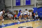 VB vs WSU  Wheaton Women's Volleyball vs Worcester State University. - Photo by Keith Nordstrom : Wheaton, Volleyball